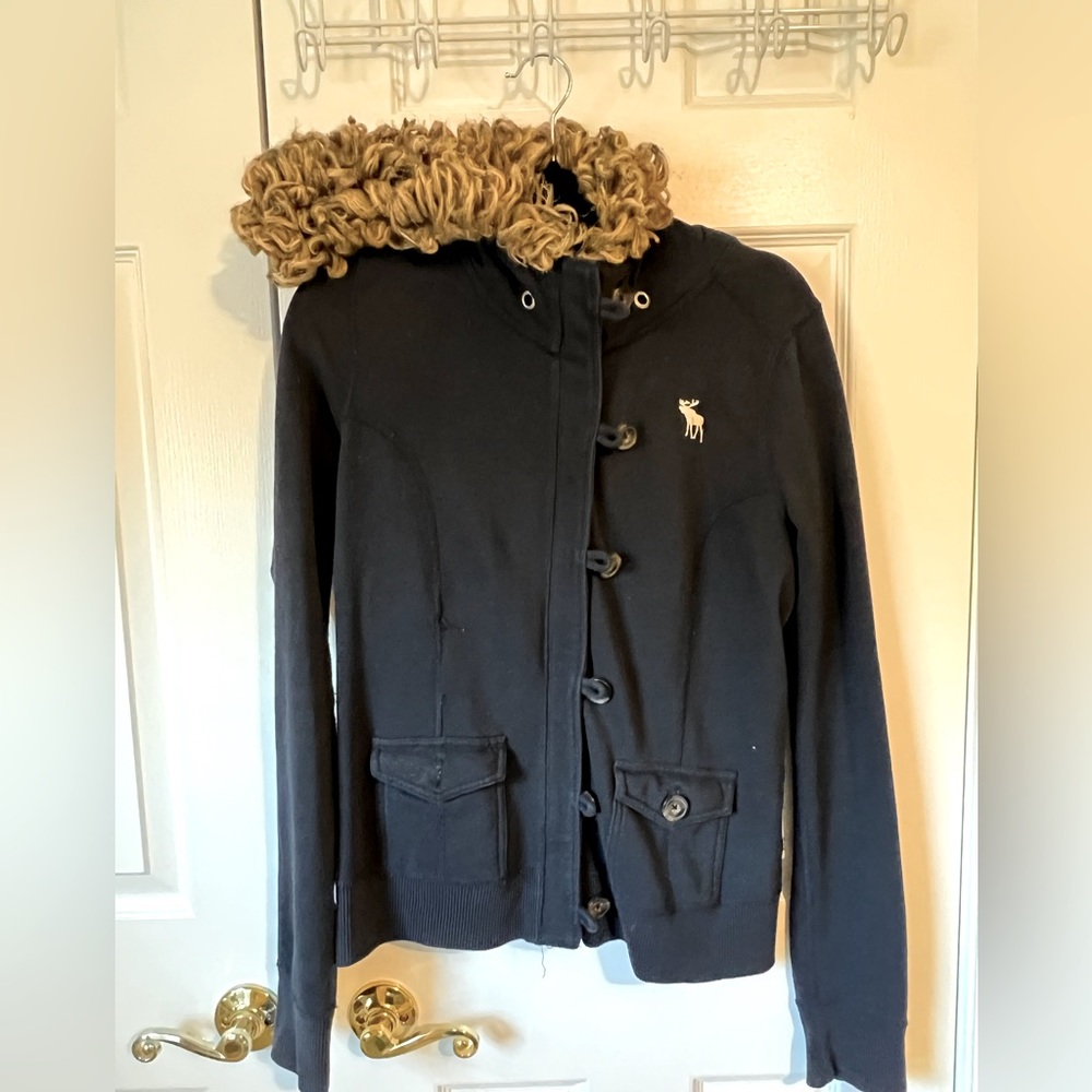 Abercrombie & Fitch sweatshirt/jacket size L